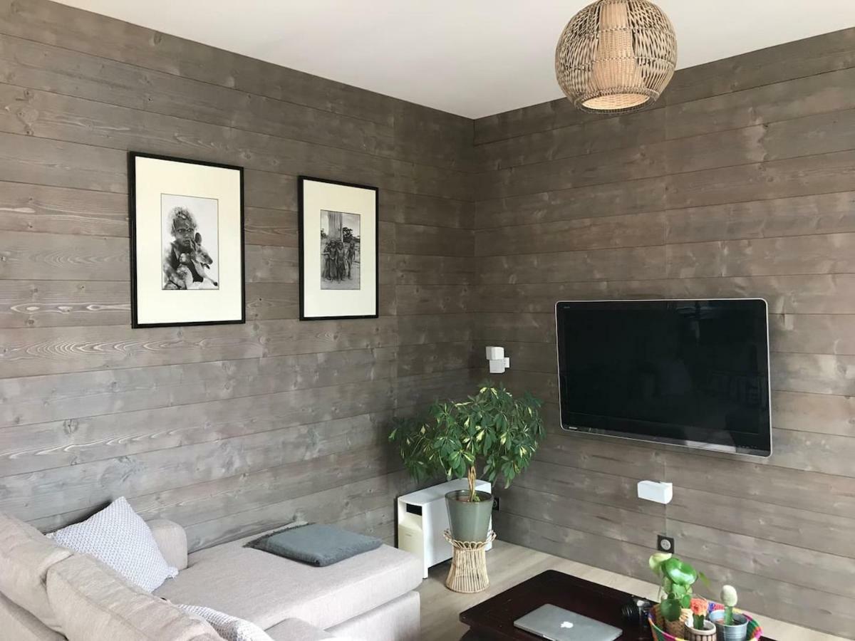 Вилла Maison A Deux Pas De L'Ocean Бискаросс-Плаж Экстерьер фото
