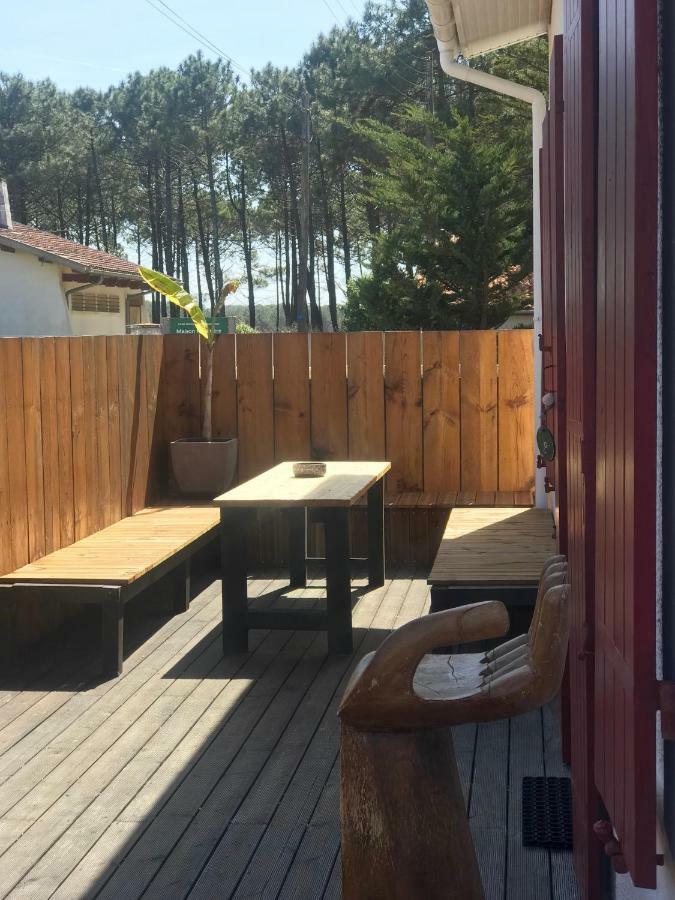 Вилла Maison A Deux Pas De L'Ocean Бискаросс-Плаж Экстерьер фото